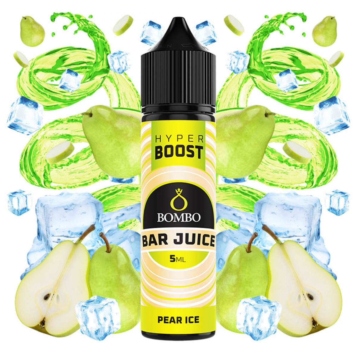 Bombo Bar Juice Hyper Boost Pear Ice 5ml/60ml FS
